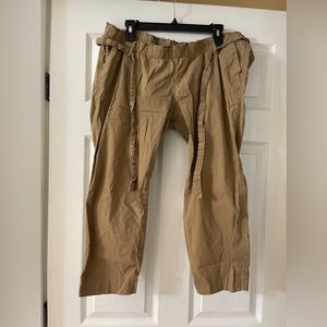 MOTHERHOOD MATERNITY XL Work Pants Khaki